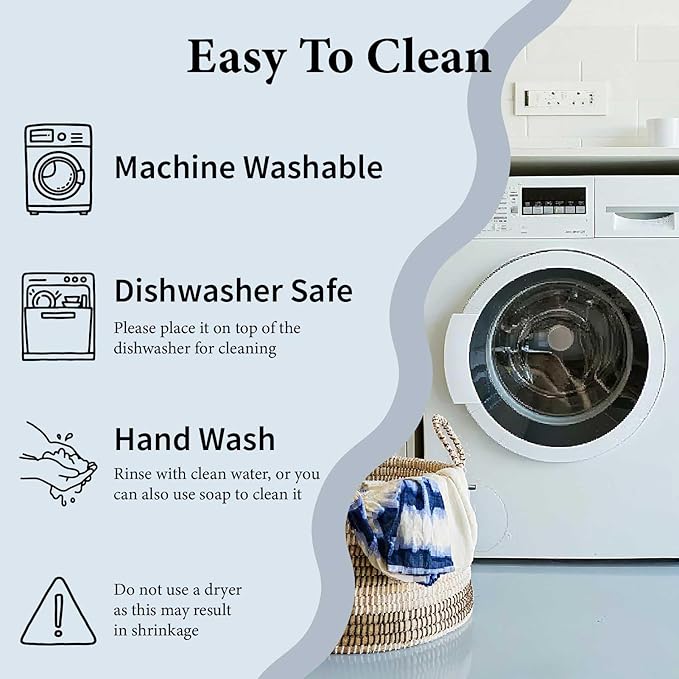 6 Sheets 6 Styles Swedish Dish Cloth Floral Swedish Dishcloths Bulk Reusable Kitchen Sponge Cleaning Cloths Quick Drying Absorbent Decorative Towels for Dishes Home Countertop Bathroom Use