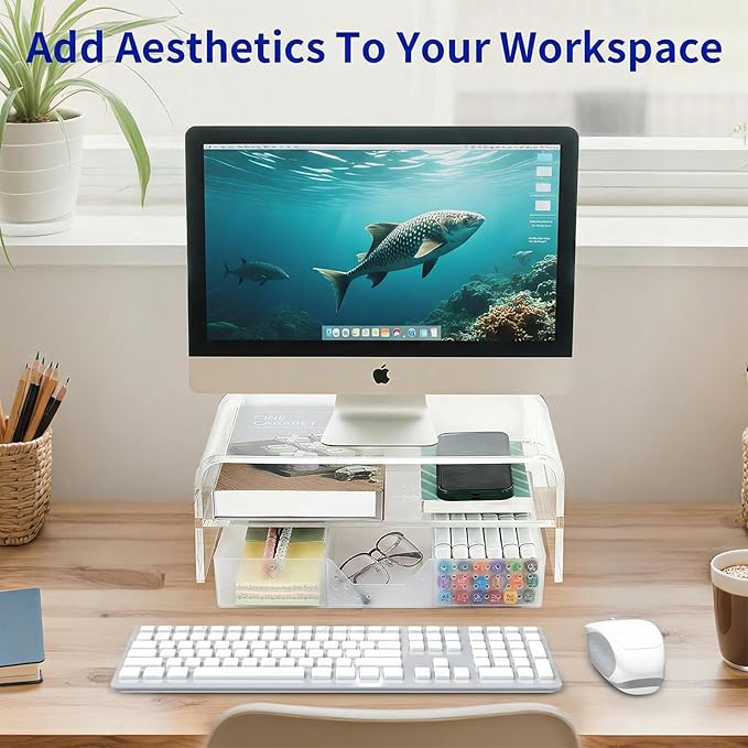 Acrylic Clear Desk Organizers and Accessories