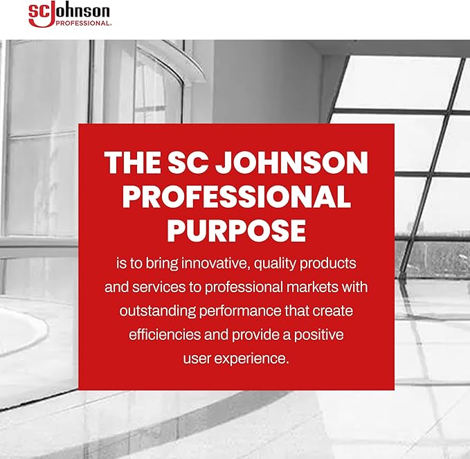 SC Johnson Professional Clear FOAM Dispenser and Refill Starter Kit, Wall Mount Soap Dispenser for Hand Soap, 1 Refresh Clear FOAM Hand Wash, 1 Liter Cartridge, 33.8 fl. oz., for Professional Use Only