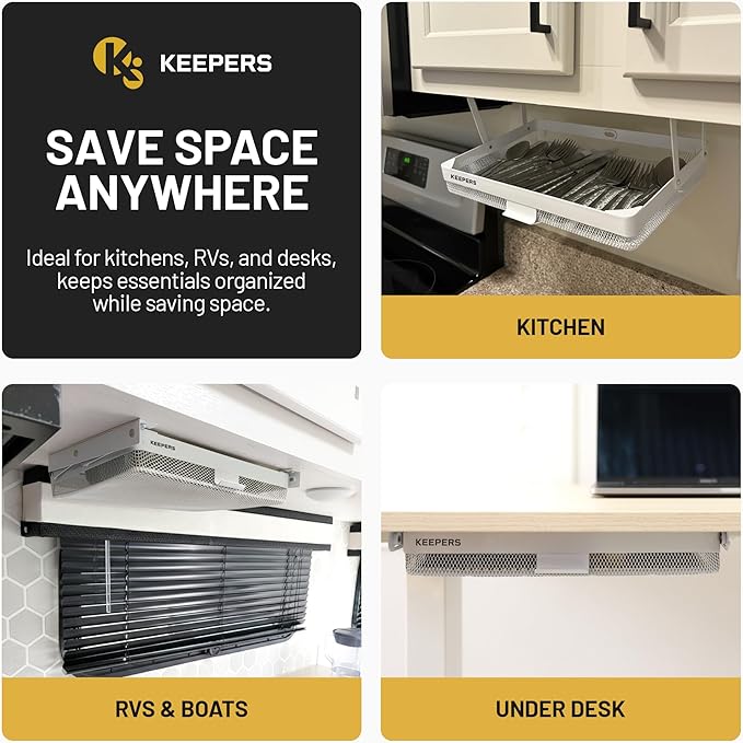 Everything Keeper, Organizer for Home, Kitchen, Bathroom, RV, Small Spaces