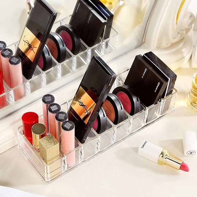 Clear Acrylic Compact Organizer