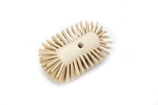 SPARTA Kettle Brush, Essential Scrubber with Flared Head for Cleaning Tanks and Kettles, 5.5" x 9.5", 1 Count, Tan