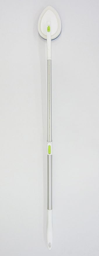 Towa Sangyo Bathroom Cleaning Brush, White, Width 4.3 x Depth 2.8 x Height 32.3 inches (11 x 7