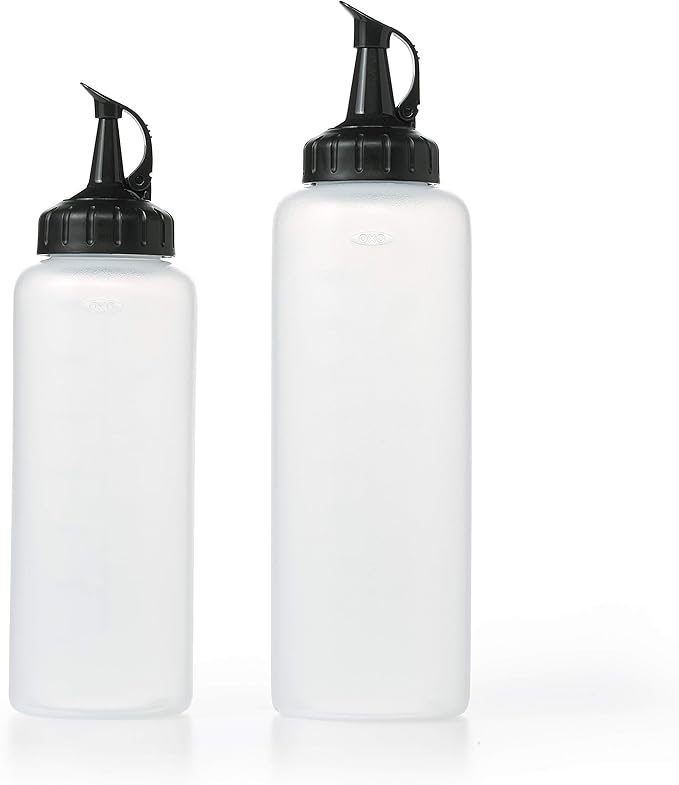 OXO Good Grips 12 oz Precision Pour Glass Oil Dispenser and Bottle Set