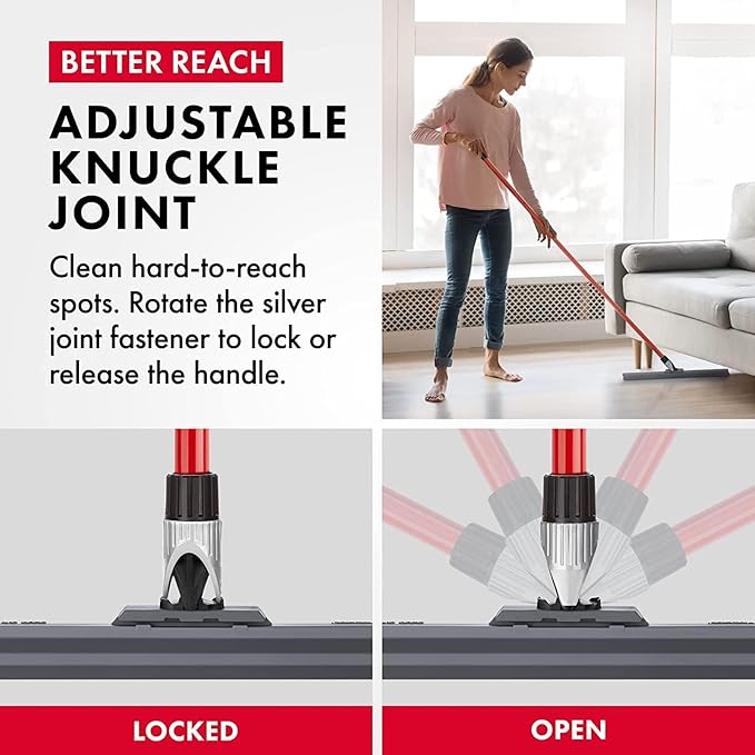 Heavy Duty Floor Squeegee for Concrete and Tile Floor - Silicone Squeegee Broom Floor Scrubber
