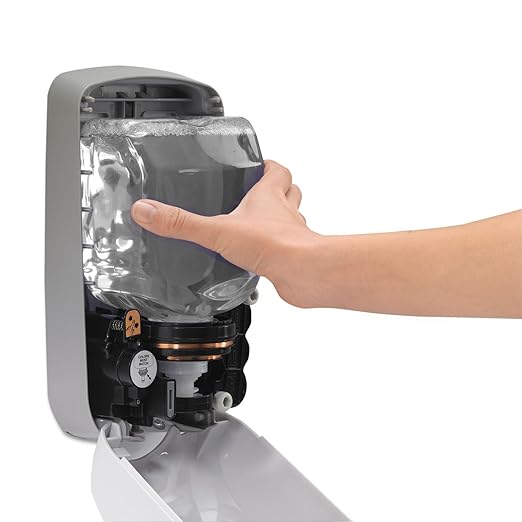 Purell TFX Touch-Free Foam Hand Sanitizer Dispenser, White, for PURELL TFX 1200 mL Foam Hand Sanitizer Refills (Pack of 1) - 2720-12
