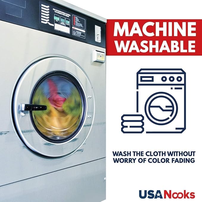 USANOOKS Microfiber Cleaning Cloth Light Pink - 8 Pcs 12.5"x12.5" - High Performance - 1200 Washes
