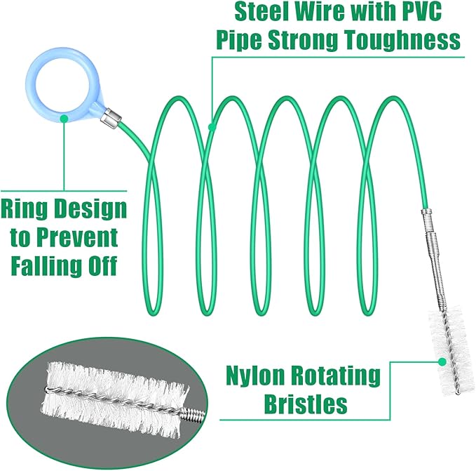 Auto Sunroof Drain Cleaning Tool,118Inch Long Pipe Cleaner for Car