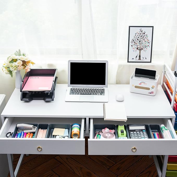 Office Drawer Organizers Bins Junk Drawer Organizers Tray Storage Dividers
