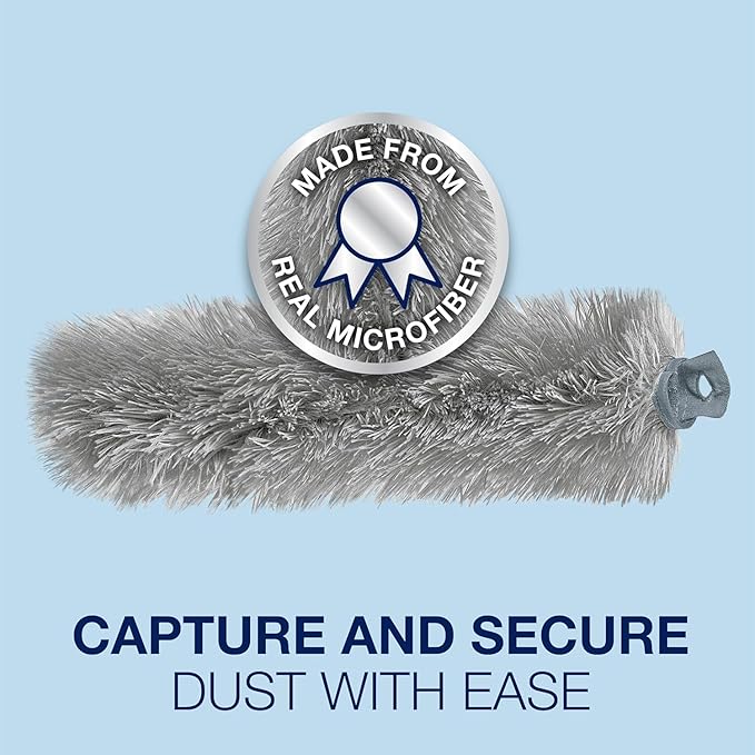 Bona Reusable Duster Refills - 2 Pack - High Performance Dusting System - Microfiber Dusters Remove Dust and Pet Hair for Whole-Home Cleaning