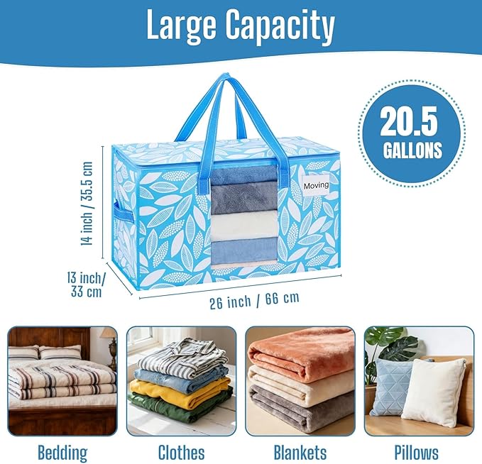 10 Pack Pack Heavy Duty Moving Bags