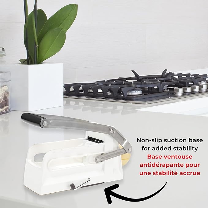 Starfrit Pro Fry Cutter & Cuber - 3-in-1 - Homemade French Fries, Slices and Diced Cubes Potato & Vegetable