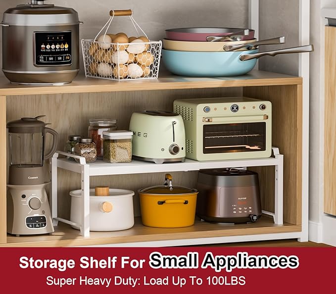 12" Wide 100LBS Loading-Bearing Heavy Duty Kitchen Storage Shelf