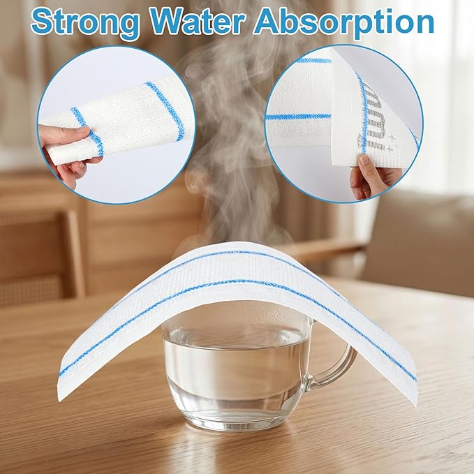 Flammi Semi-Disposable Microfiber Mop Pads Compatible with Shark S1000 S1000A S3250 S3251 S3101 SK410 SK435CO SK460 SK140 SK141, 16 Pack