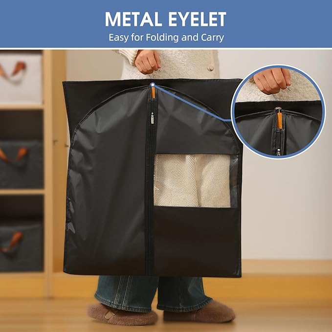 Garment Bags for Hanging Clothes, 5 Packs
