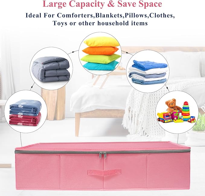 Under Bed Storage Containers, Dorm Room Essentials For Girls