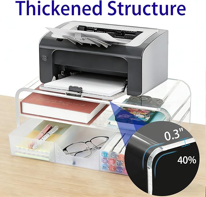 Acrylic Clear Desk Organizers and Accessories