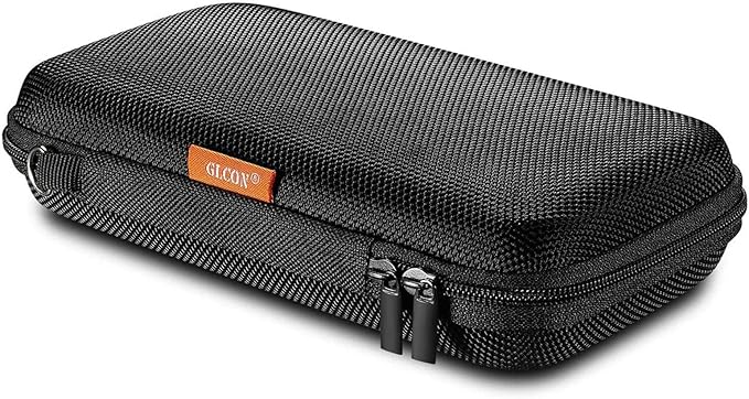 Portable Protection Hard EVA Case for External Battery,Cell Phone,GPS,Hard Drive,USB Charging Cable,Carrying Bag Mesh Inner Pocket,Zipper Enclosure,Universal Travel Pouch Bag