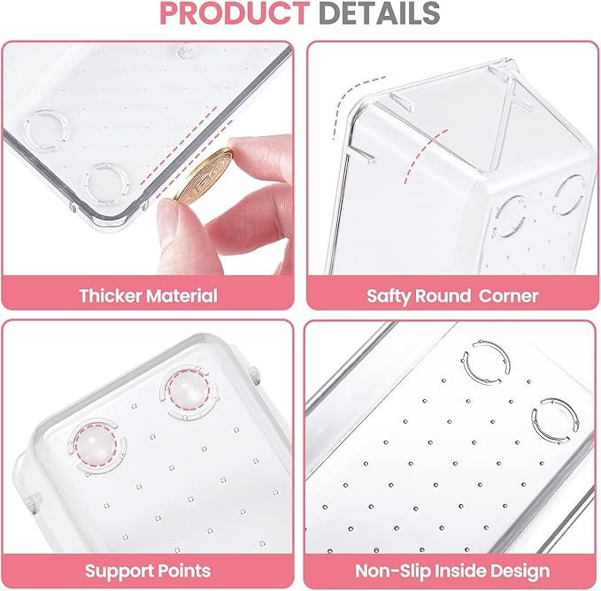 DAY Makeup Drawer Organizer Trays 17 PCS