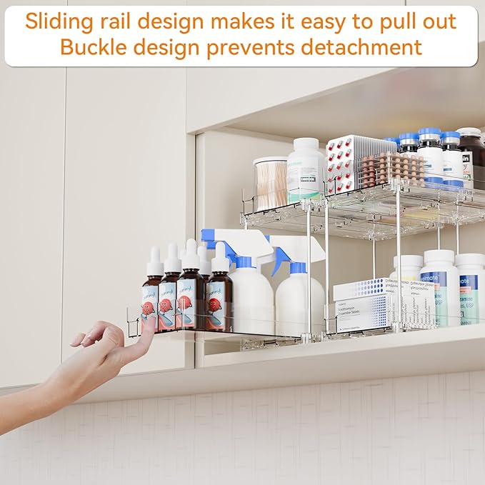 4 Set Bathroom Organizers and Storage