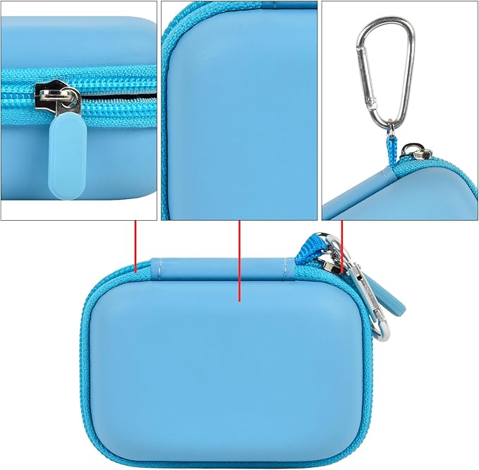 Portable Charger Power Bank Case for Swyop/for Feob/for Charmast/for JEJILL/for LanLuk/for VEGER/for iWALK/for Taegila/for Kuulaa and More Small Charging Battery Pack - Bag Only (SkyBlue)