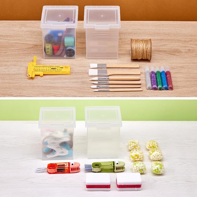 Bostitch Konnect Clear Storage Containers with Lids