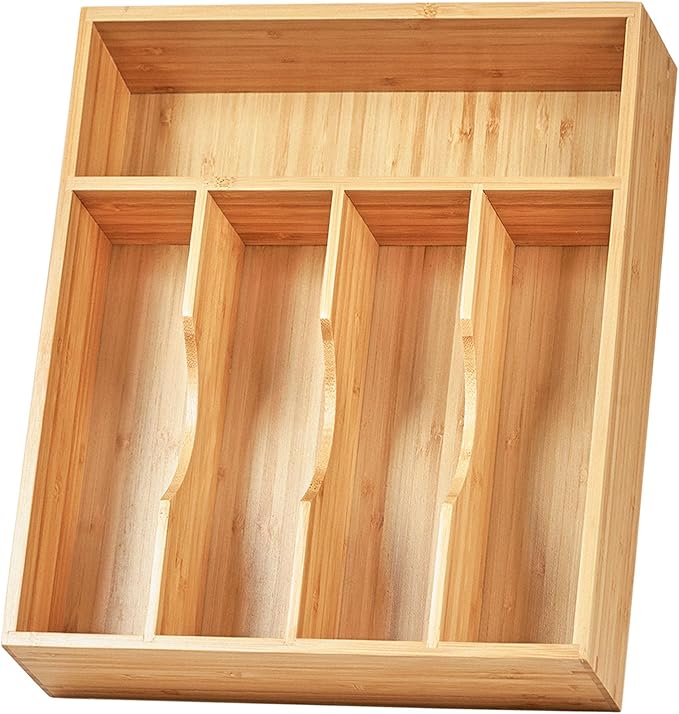 Bamboo Kitchen Drawer Organizer