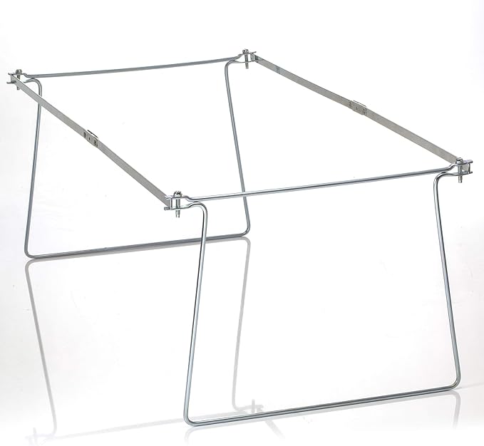 Officemate Hanging File Frame, 24-27, Letter Size, Steel, 4 Sets (91965) (Pack of 6)
