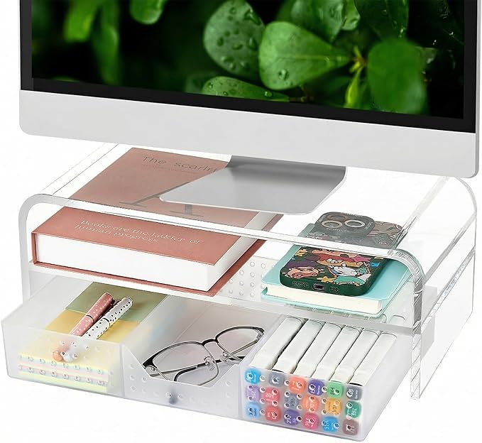 Acrylic Clear Desk Organizers and Accessories