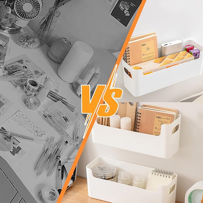 2 Pcs Kitchen Cabinet Door Organizer, White