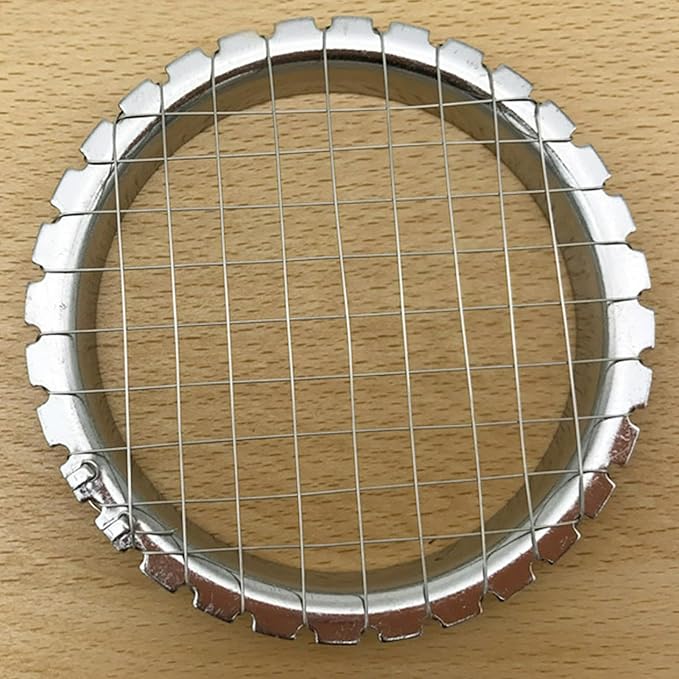 Stainless Steel Egg Chopper, Multifunctional Mold Egg Slicer Fruit Salads Cutter Potato Cutter Eggs Choper Hard Boiled Tomato Cutters Potato Cutters