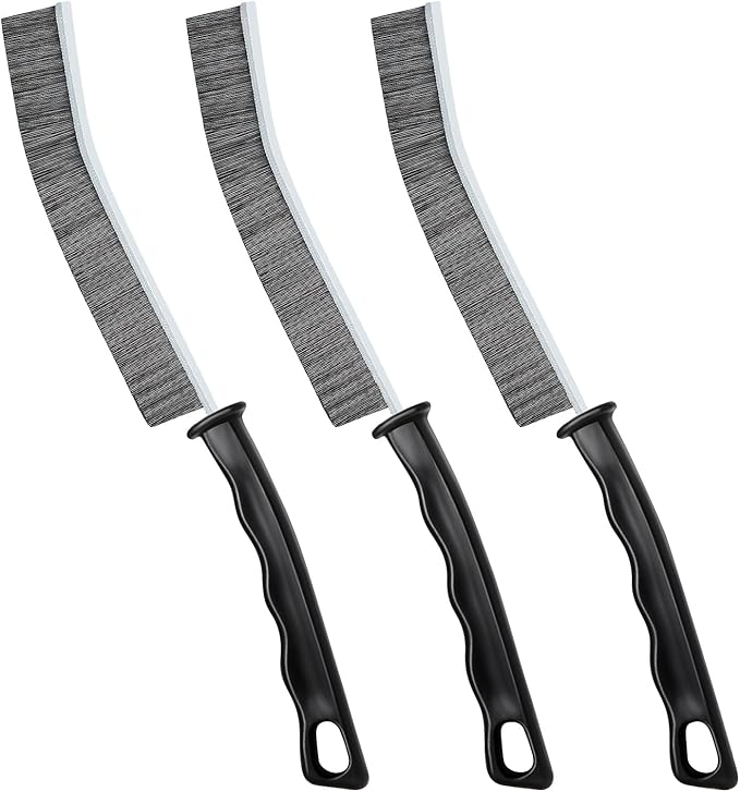 2026 Crevice Brush - 3pc - Grout Cleaning for Tiles, Kitchen, Bathroom