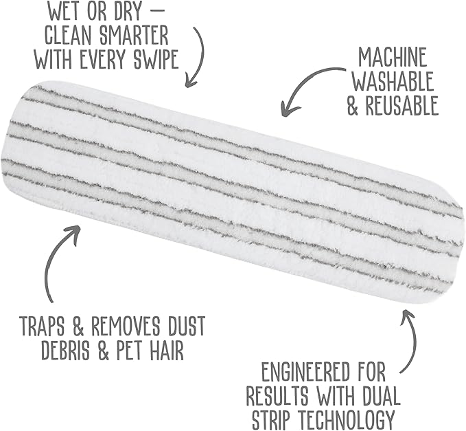 Quick Shine Ultimate Gold Spray Mop Kit | All-in-One 10 Piece Kit w/ Interchangeable Attachments | No Batteries Needed | Pro Cleaning System for All Floor Types | 2-in-1 Mop