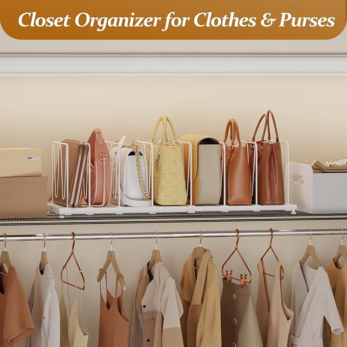 Extendable Purse Organizers Purse Storage. Length 16-28 in. Bag Organizer Purse