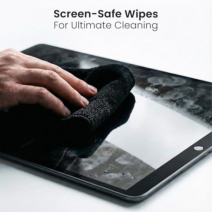 EVEO Screen Cleaner Spray - Large Screen Cleaner Bottle - TV Screen Cleaner, Computer Screen Cleaner, for Laptop, Phone, Ipad