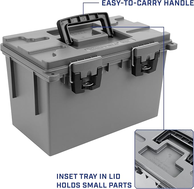 12766 XL Storage Bins With Lids, Mothers Day Gifts, Stackable Storage Bins