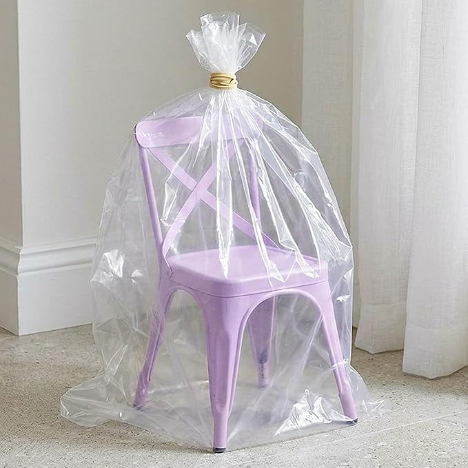 35x47 Inches Large Clear Plastic Storage Bags,Big Gaint Jumbo Huge Plastic Storage Bags for Blanket, Duvets, Pillows, Comforters and More 5 Pieces