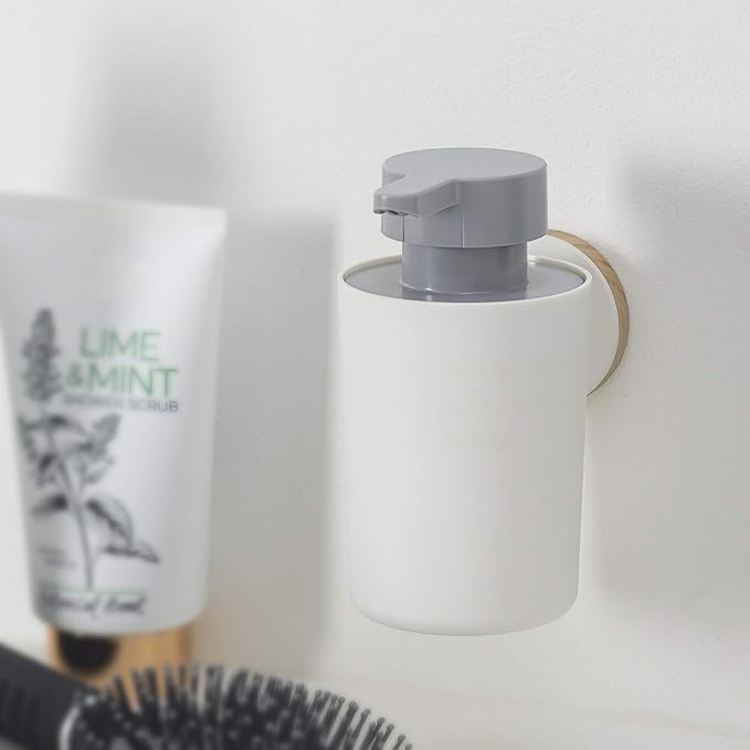 Tiger 7 x 12 cm Stainless Steel Soap Dispenser, White