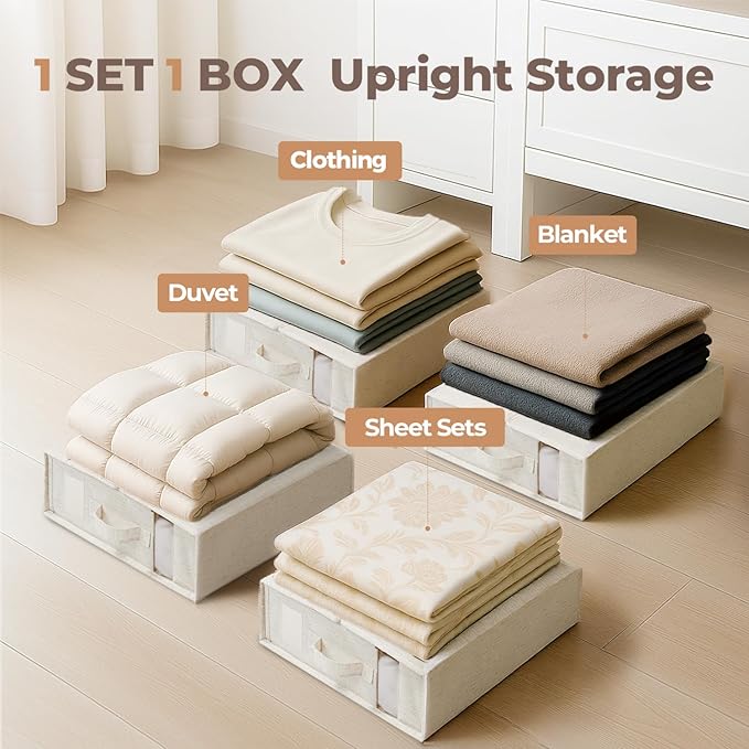 12Pack Linen Sheet Organizers for Linen Closet