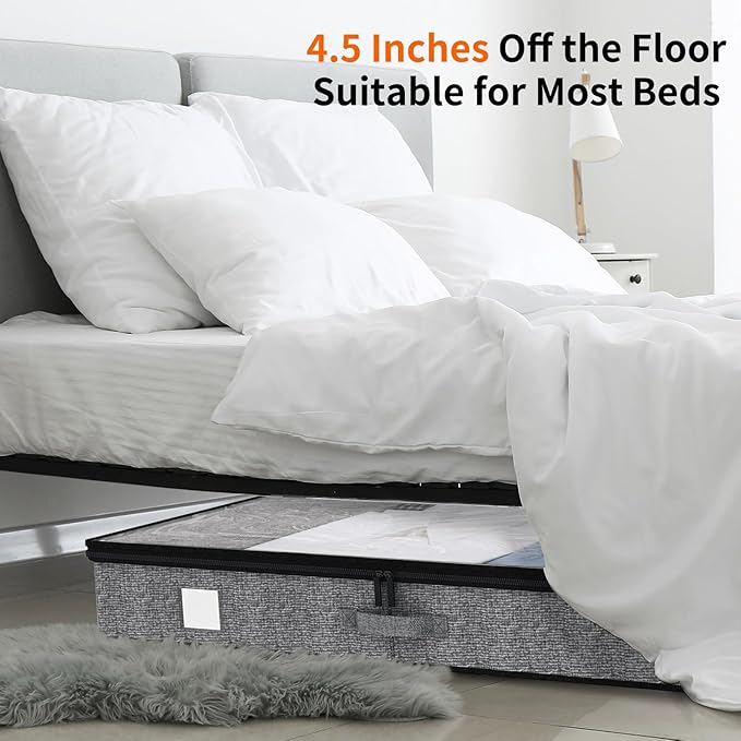 Under Bed Storage Containers 4 Pack