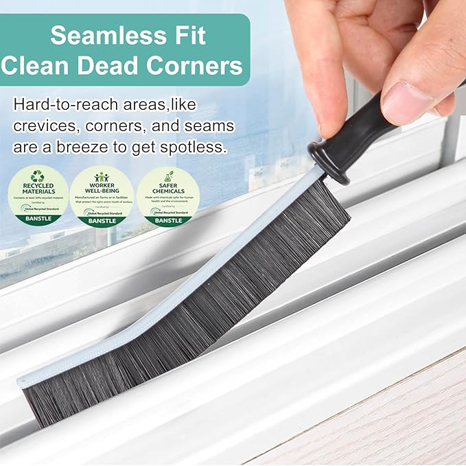 2026 Crevice Brush - 5pc - Grout Cleaning for Tiles, Corners & Slots