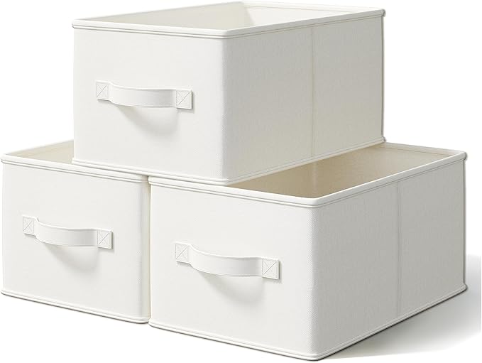 Fabric Storage Bins, Closet Bin Shelf Organizer Shelf Basket