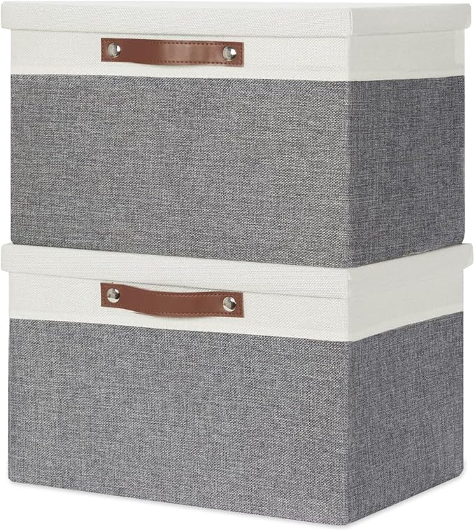 Collapsible Storage Bins Storage Boxes with lid