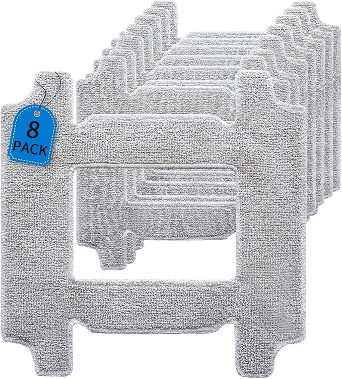 Window Cleaner Robot Replacement Cloths (8-Pack) - Sticky, Easy - Install for Spotless Windows - for YW769