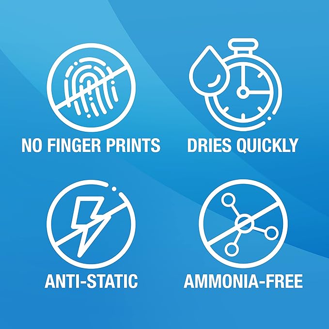 MiracleSpray for Electronics Cleaning, Safe Multisurface Cleaner for Any TV, Phone, Monitor, Keyboard, Screen, Computer, Includes Microfiber Towel