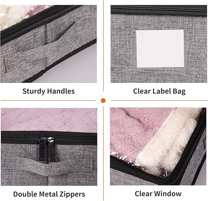 Under Bed Storage Containers 4 Pack