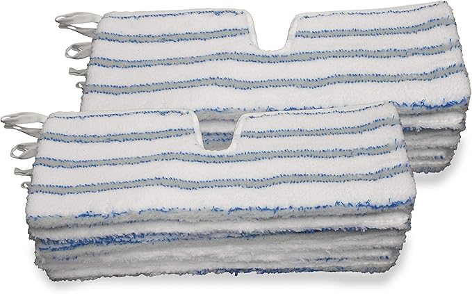 LTWHOME Design Replacement Dual-Sided Microfiber Scrub Mop Pads Fit for ProMist MAX Spray Mop (Pack of 12)