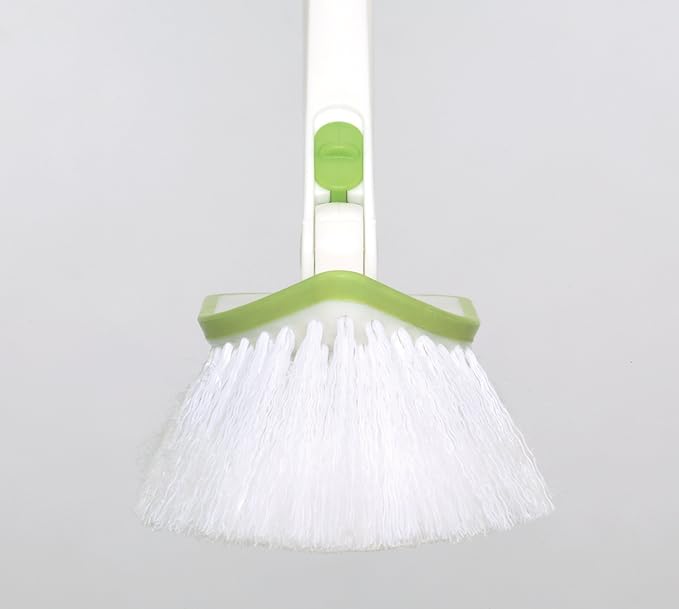 Towa Sangyo Bathroom Cleaning Brush, White, Width 3.9 x Depth 3.1 x Height 33.1 inches (10 x 8