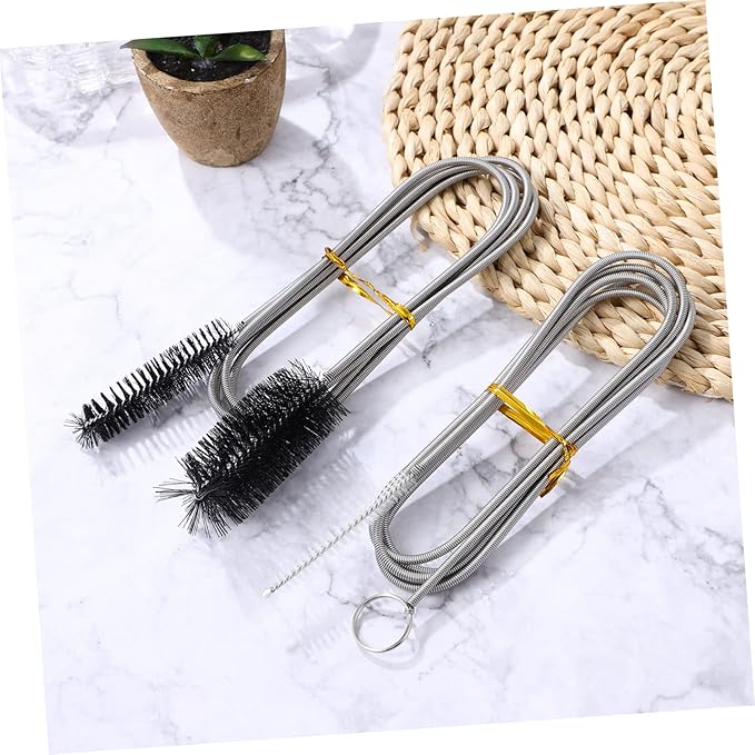 GALPADA 2pc Drain Cleaning Brush - Toilet/Sink Clog Remover