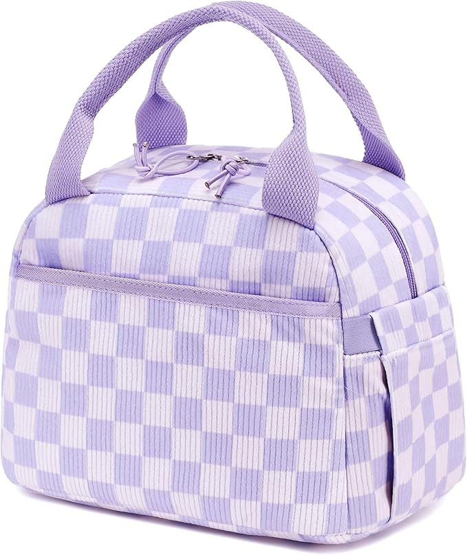 Bluboon Corduroy Lunch Bag - Large 15L - Women/Men